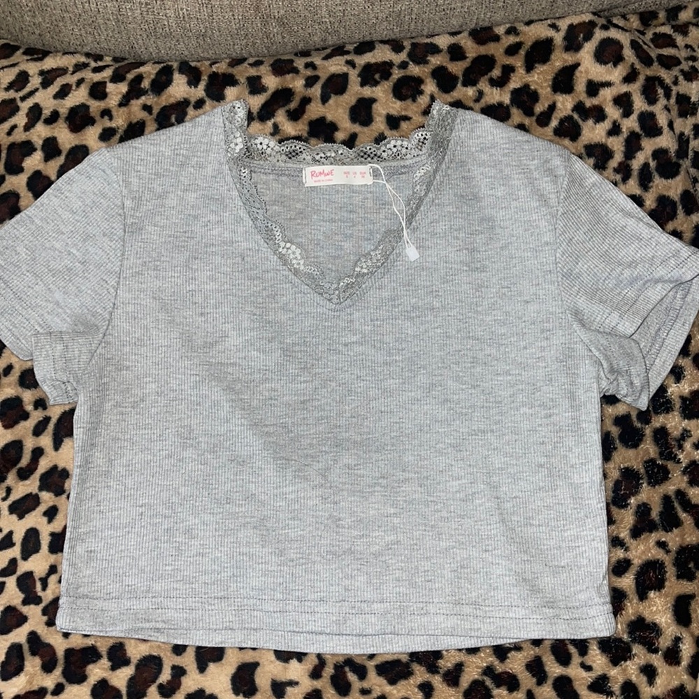 crop top bought online, size small